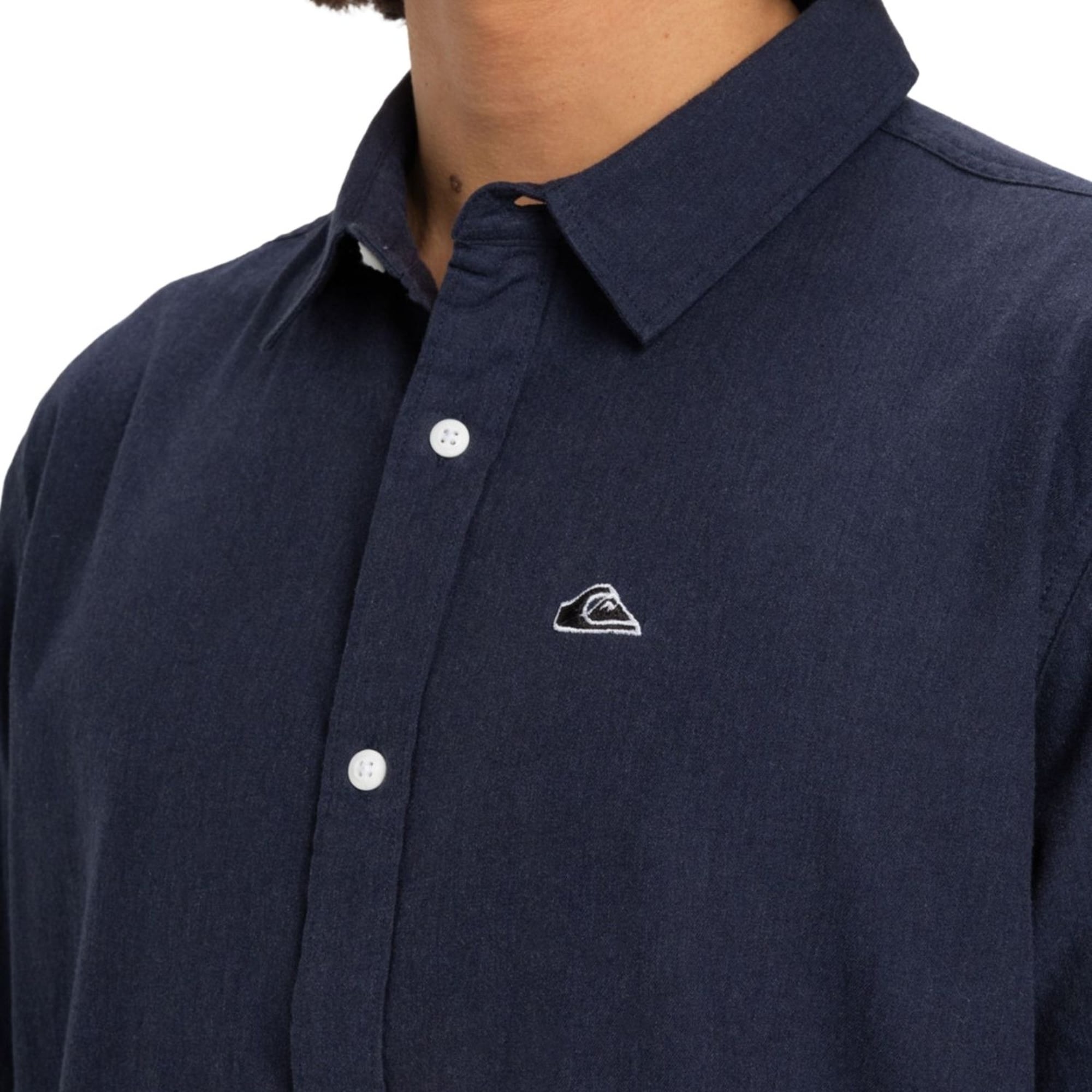 Quiksilver Mw Premium Stretch Erkek Mavi Gömlek