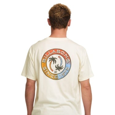  Billabong Tropical Pets Premium Ss Erkek Beyaz Tişört