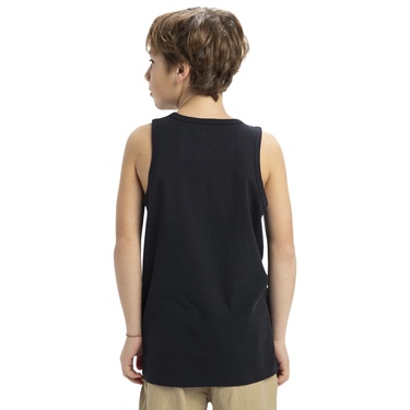  Quiksilver Ev Comp Logo Tank Yth Erkek Çocuk Mavi Atlet