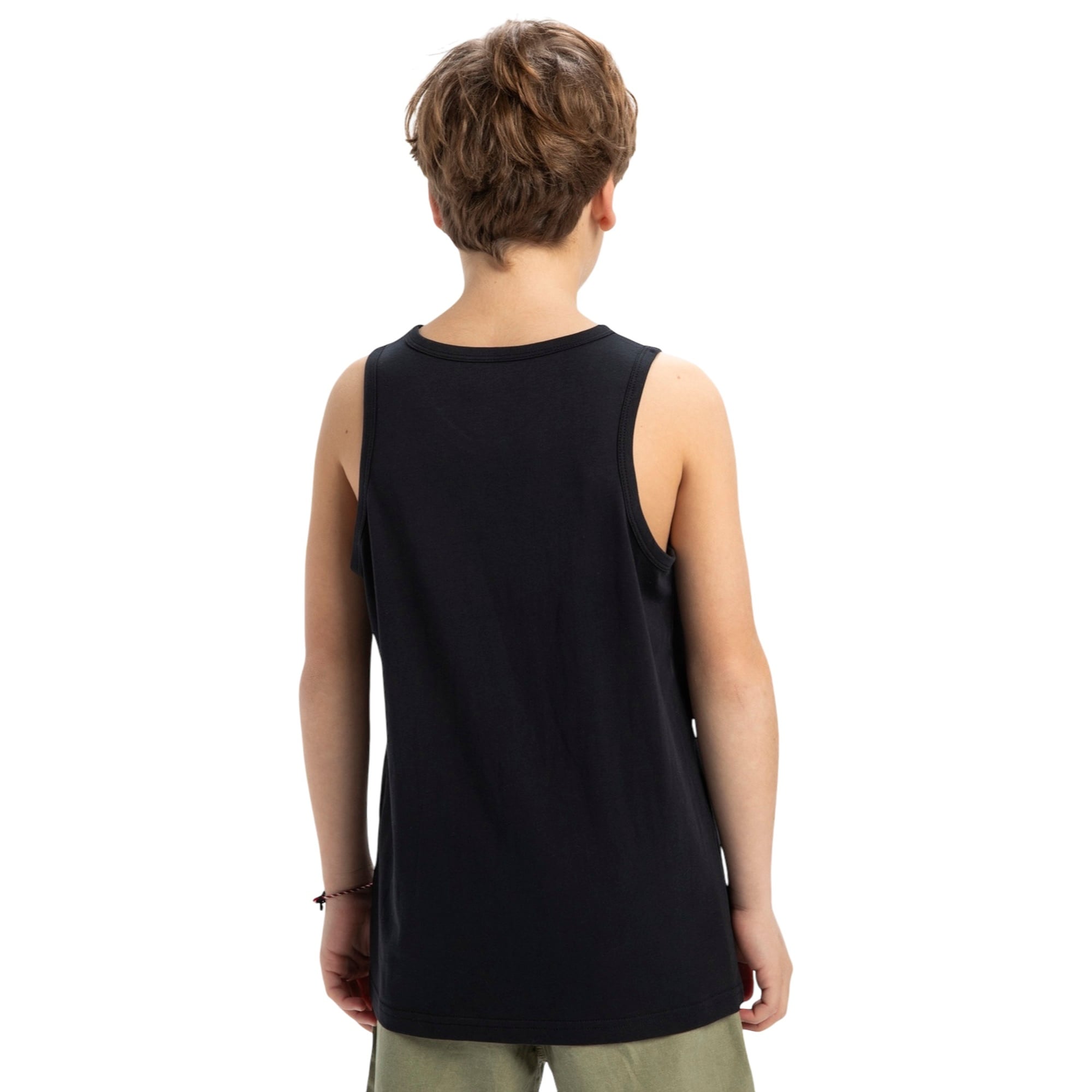 Quiksilver Ev Three Seas Tank Yth Erkek Çocuk Siyah Atlet