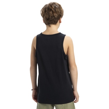  Quiksilver Ev Three Seas Tank Yth Erkek Çocuk Siyah Atlet