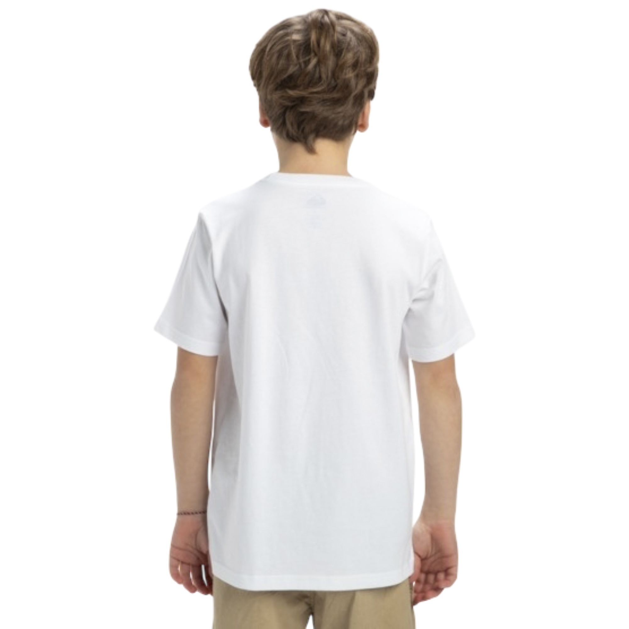 Quiksilver Ev Skull Feast Yth Erkek Çocuk Beyaz Tişört