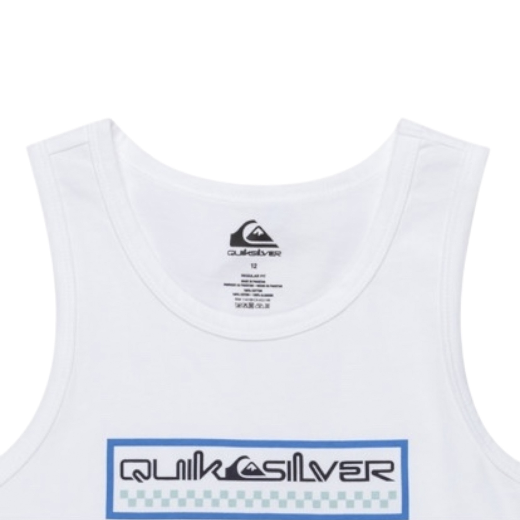 Quiksilver Ev Sun Dagger Tank Yth Erkek Çocuk Beyaz Atlet