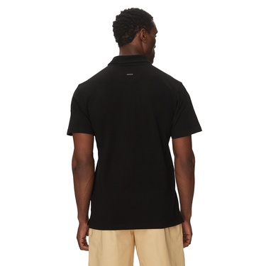  Quiksilver Mw Pique Erkek Siyah Polo Tişört