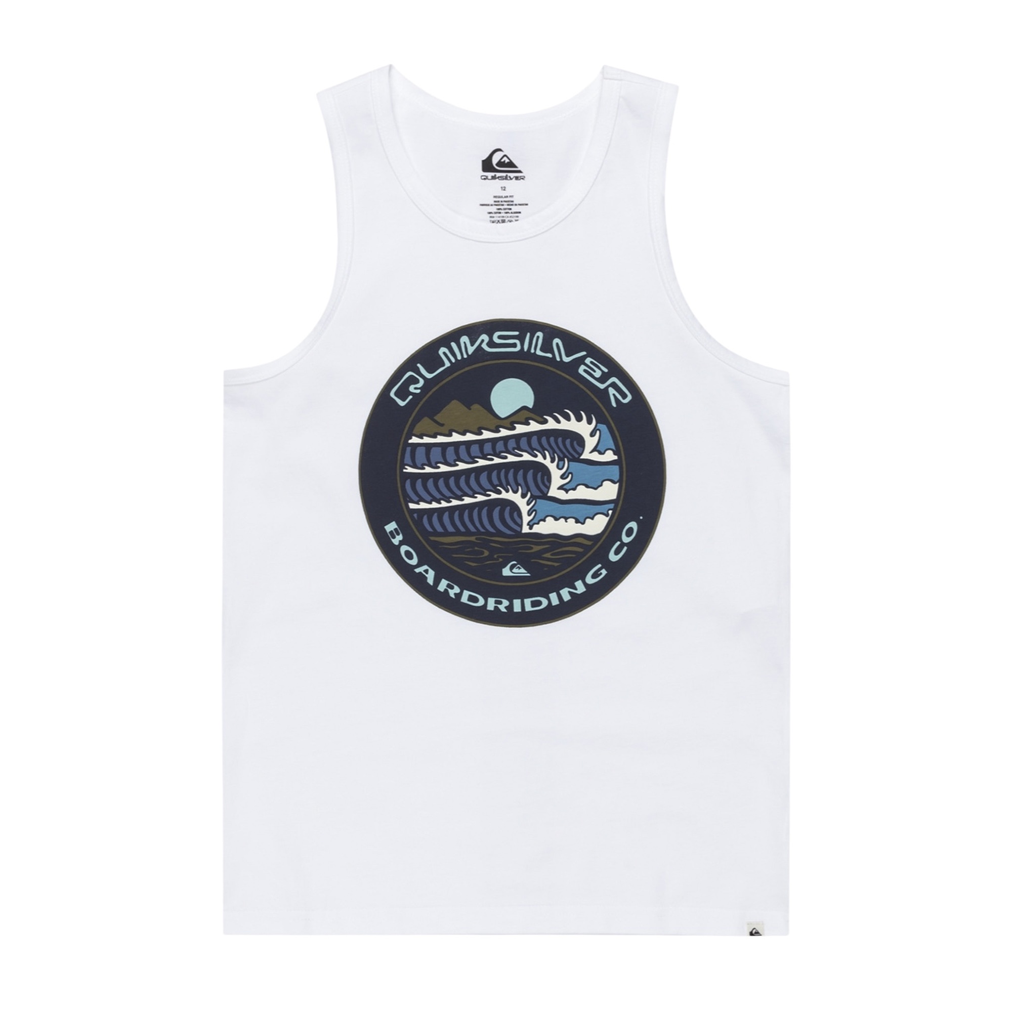 Quiksilver Ev Three Seas Tank Yth Erkek Çocuk Beyaz Atlet