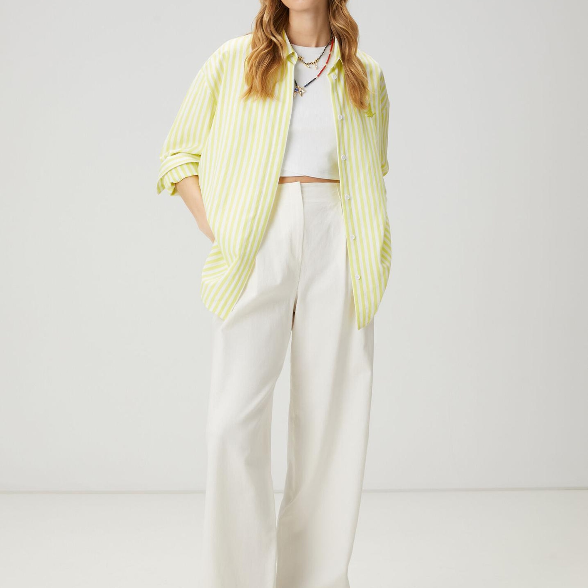 Beymen Club Kadın Beyaz Crop Atlet