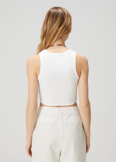  Beymen Club Kadın Beyaz Crop Atlet