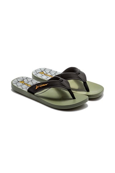  Impulse Graphics Erkek Parmak Arası Terlik Yeşil-Siyah 39/46