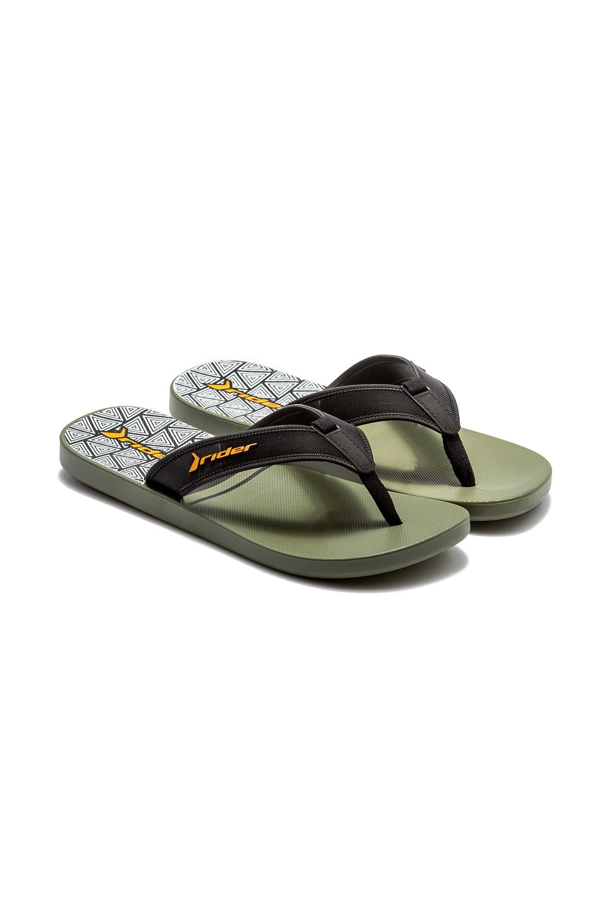  Impulse Graphics Erkek Parmak Arası Terlik Yeşil-Siyah 39/46