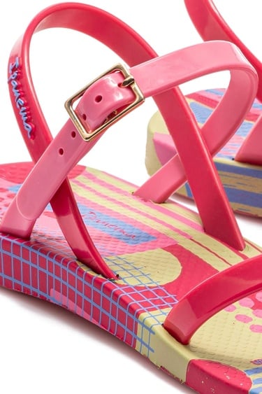  Fashıon Sand Çocuk Sandalet Fuşya 28/35