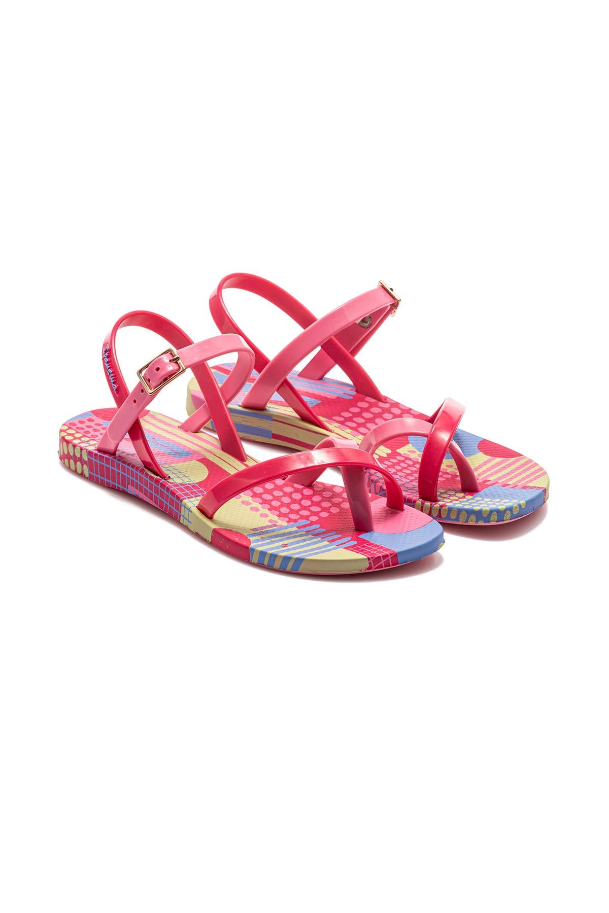  Fashıon Sand Çocuk Sandalet Fuşya 28/35