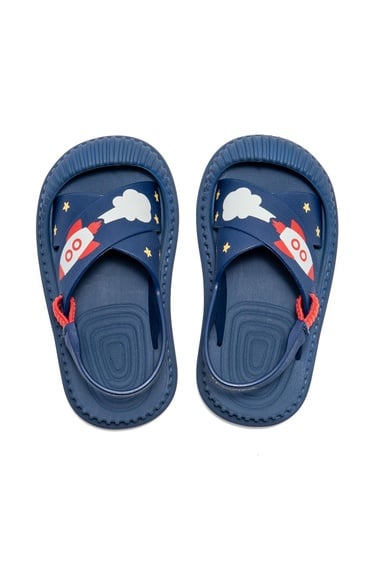  Cute Çocuk Sandalet Mavi 19/27