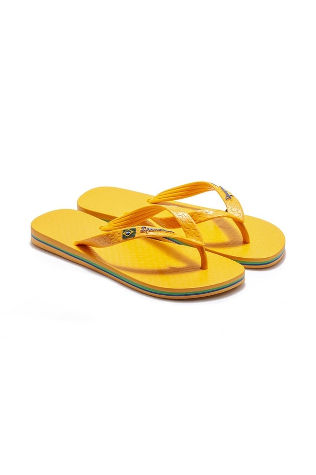  Clas Brazil Kadın Parmak Arası Terlik Sarı 35/42