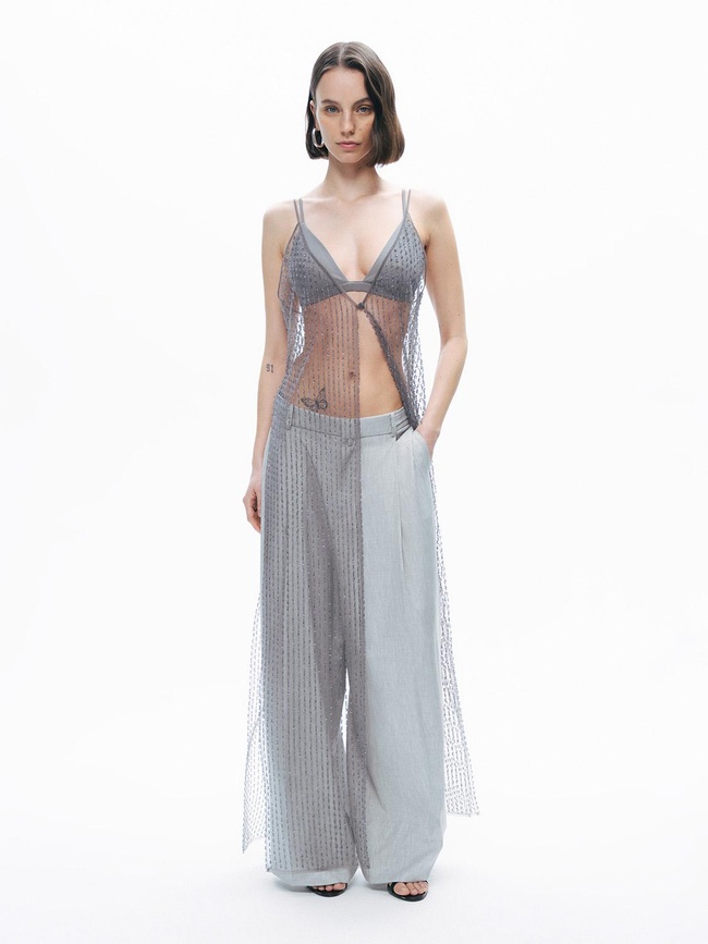  Bel Detaylı Pantolon