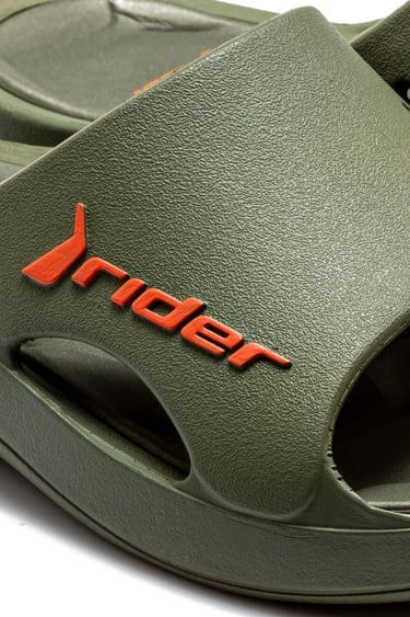  Bay Erkek Terlik Yeşil-Turuncu 39/46