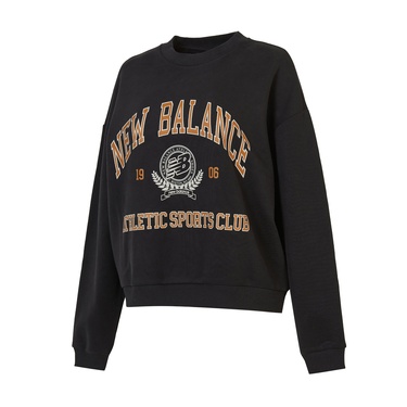  New Balance Lifestyle Kadın Siyah Sweatshirt