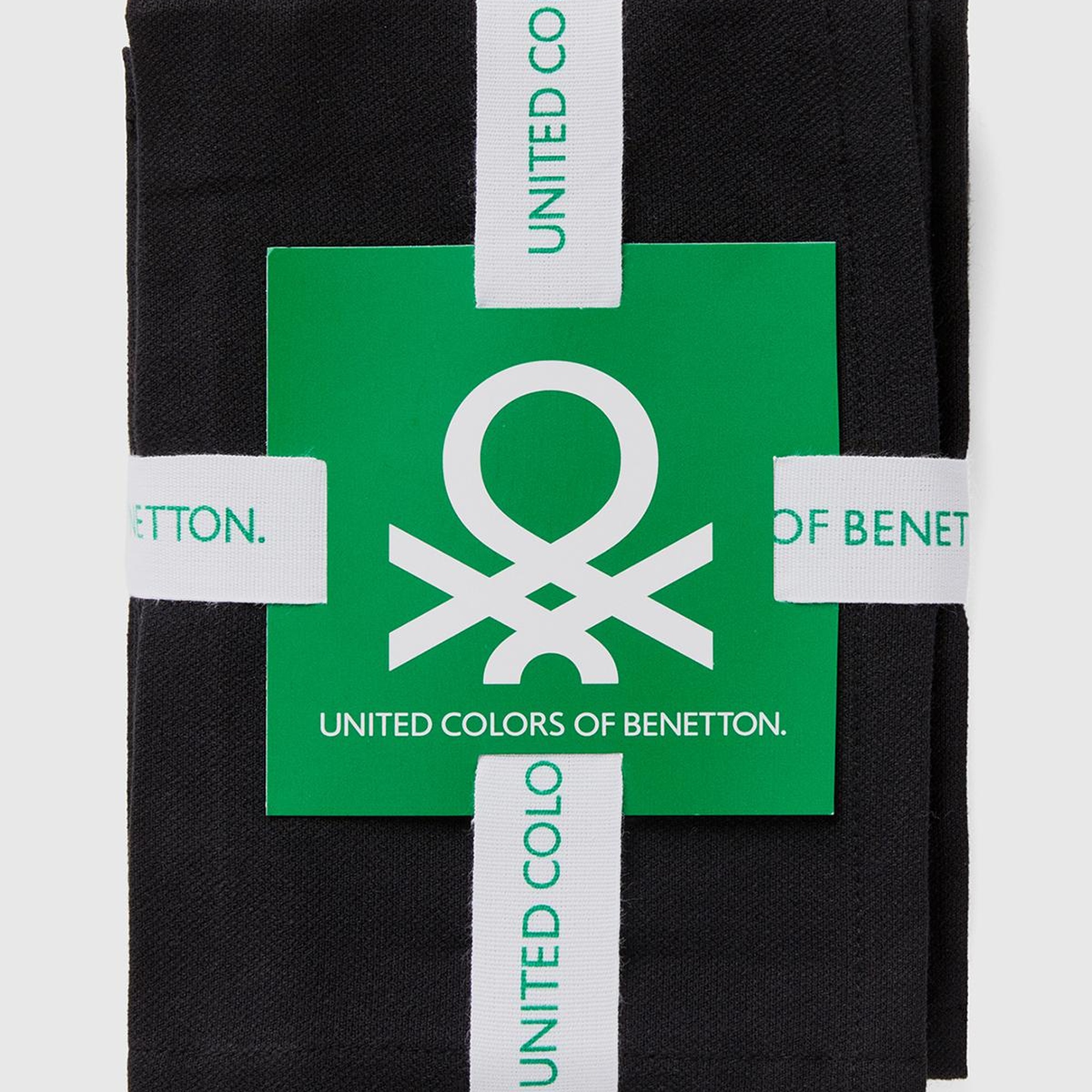 Unisex Siyah 4'lü Mendil Takımı 40x40