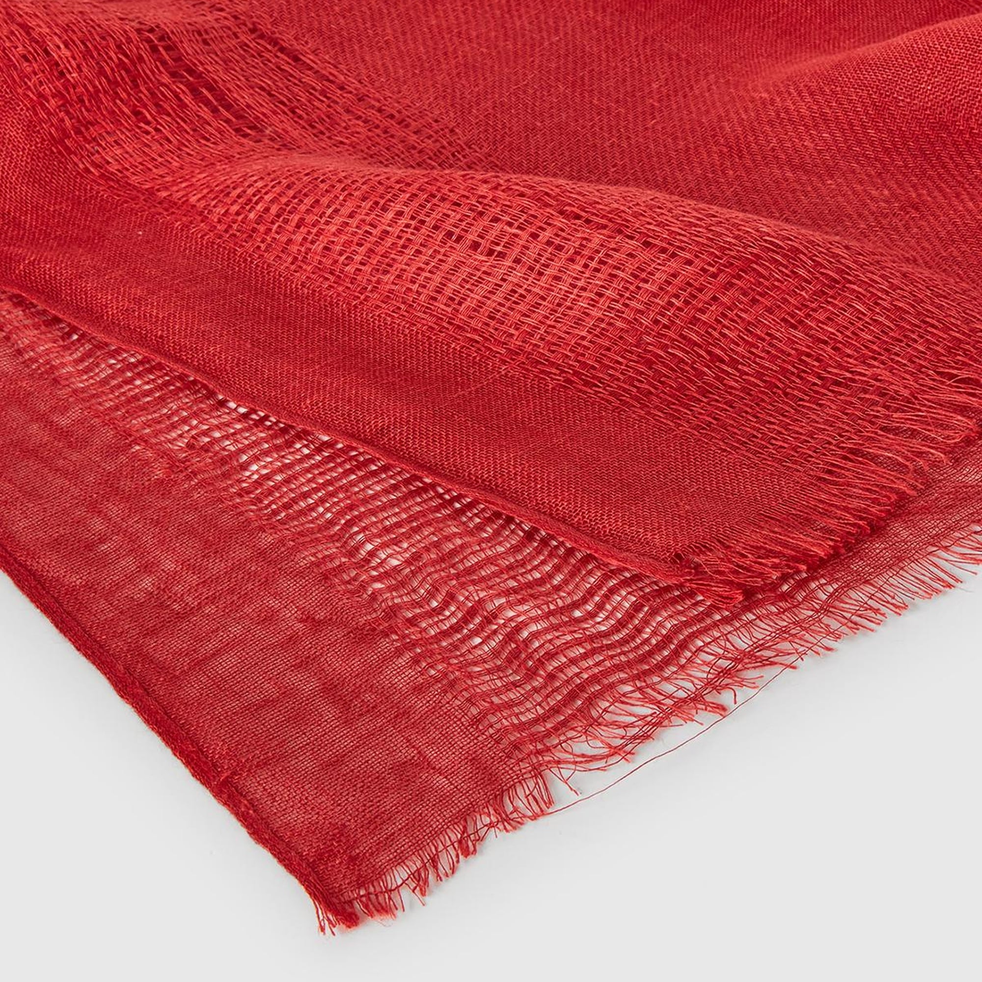 Kadın Mercan %100 Keten Şal