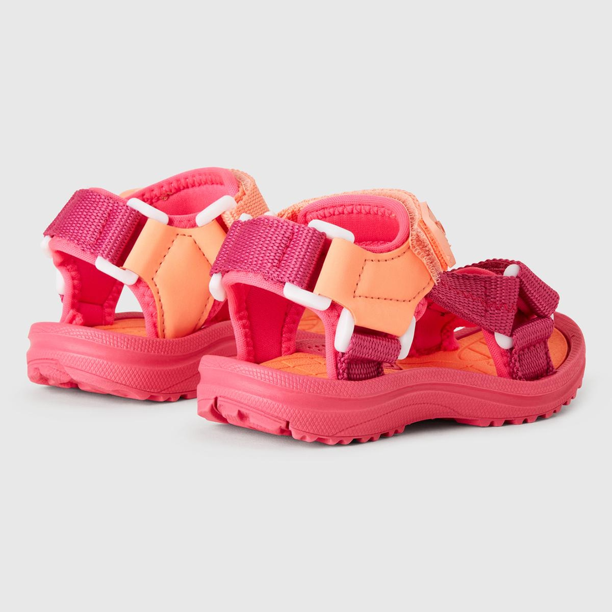 Erkek Çocuk Yavruağzı Çift Bantlı Cırt Cırtlı Sandalet