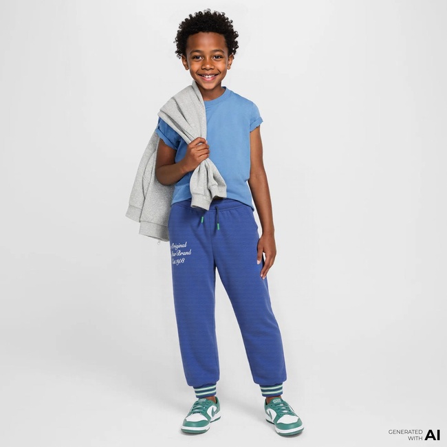  Converse Retro Varsity Çocuk Mavi Eşofman Altı