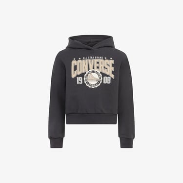  Converse Boxy Çocuk Antrasit Hoodie