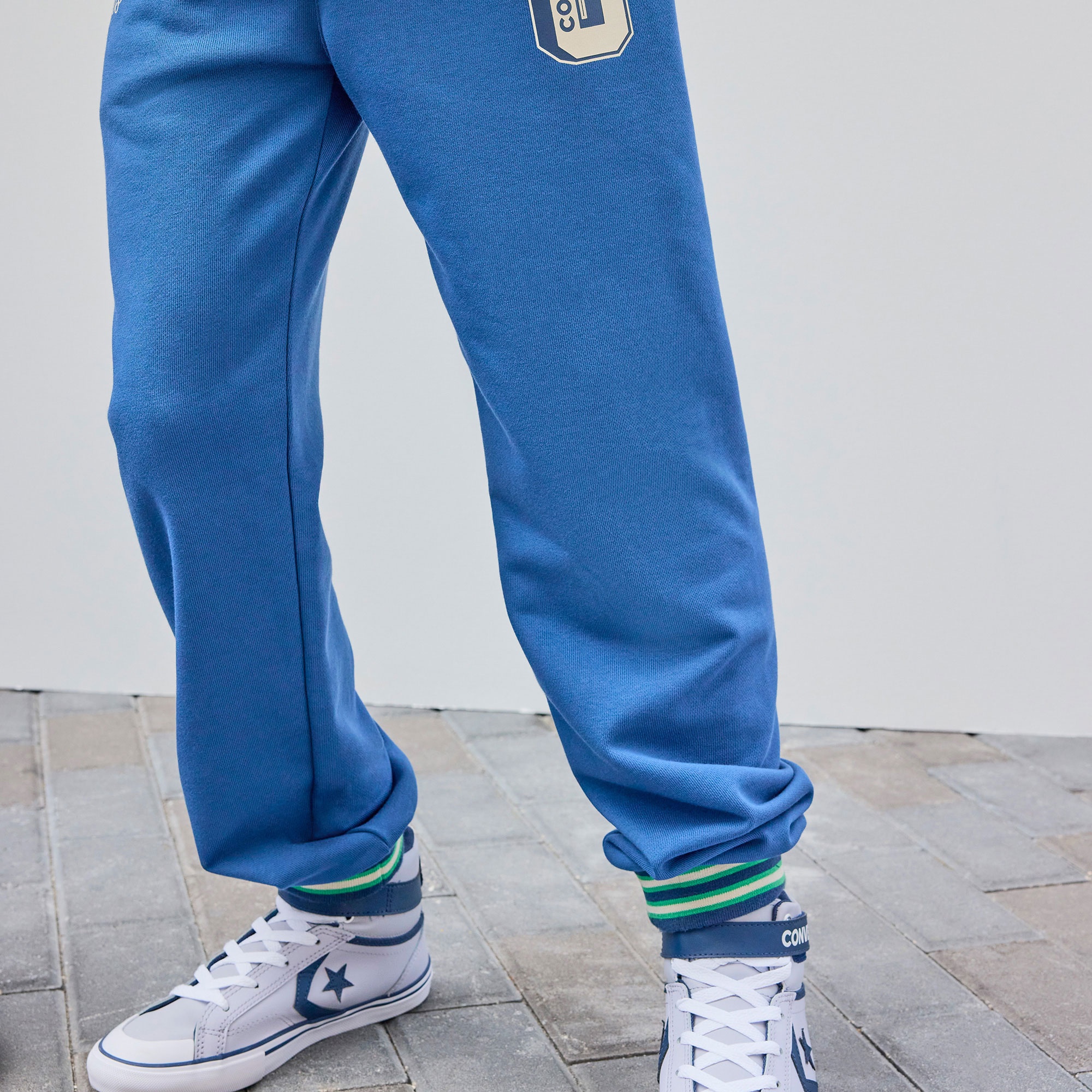 Converse Retro Varsity Çocuk Mavi Eşofman Altı