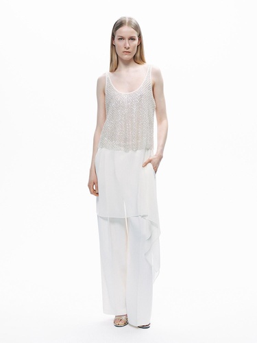  Kristal Taş Detaylı Bluz