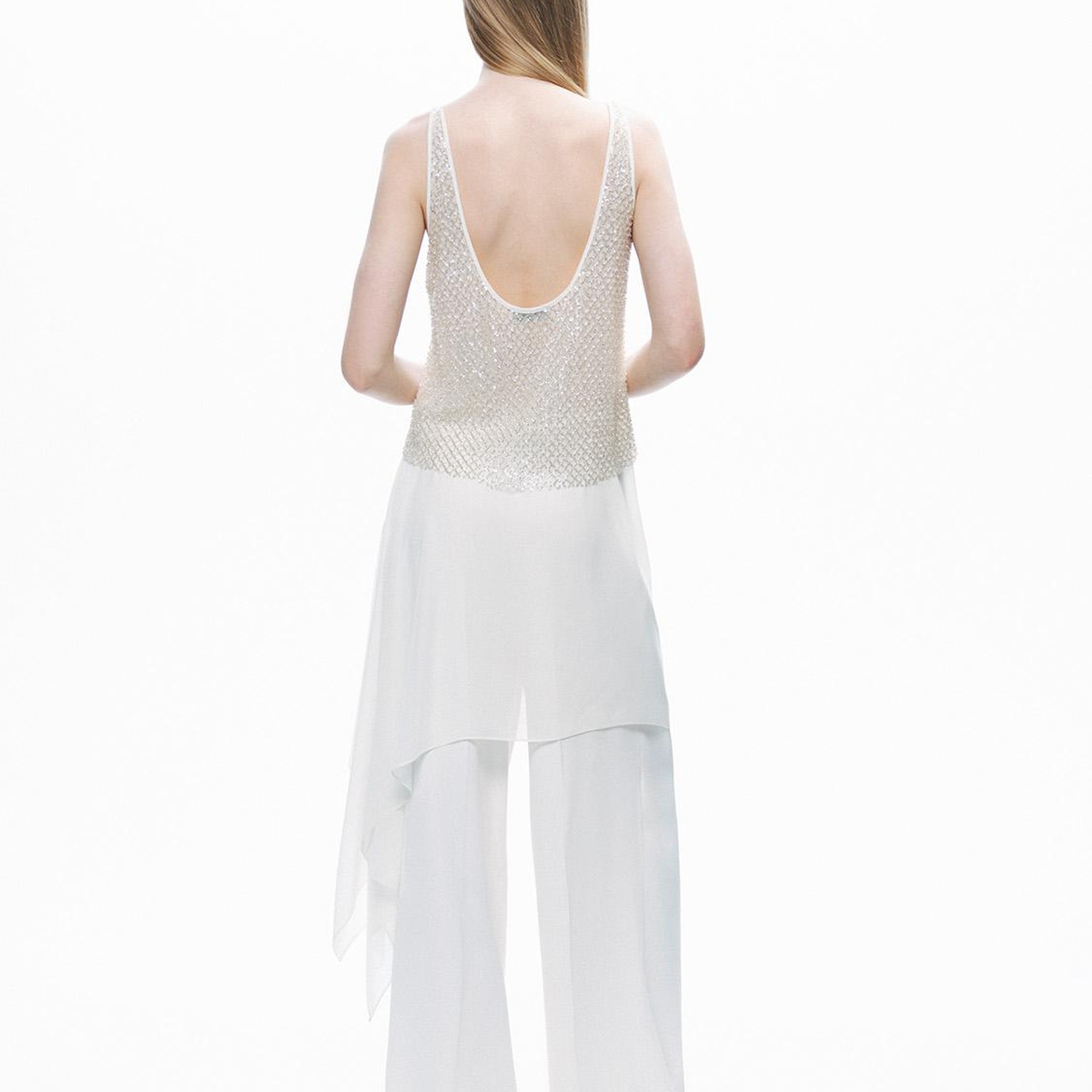 Kristal Taş Detaylı Bluz