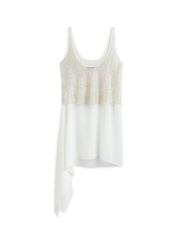  Kristal Taş Detaylı Bluz