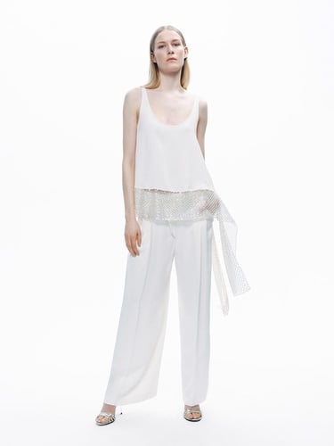  Bağlama Detaylı Bluz