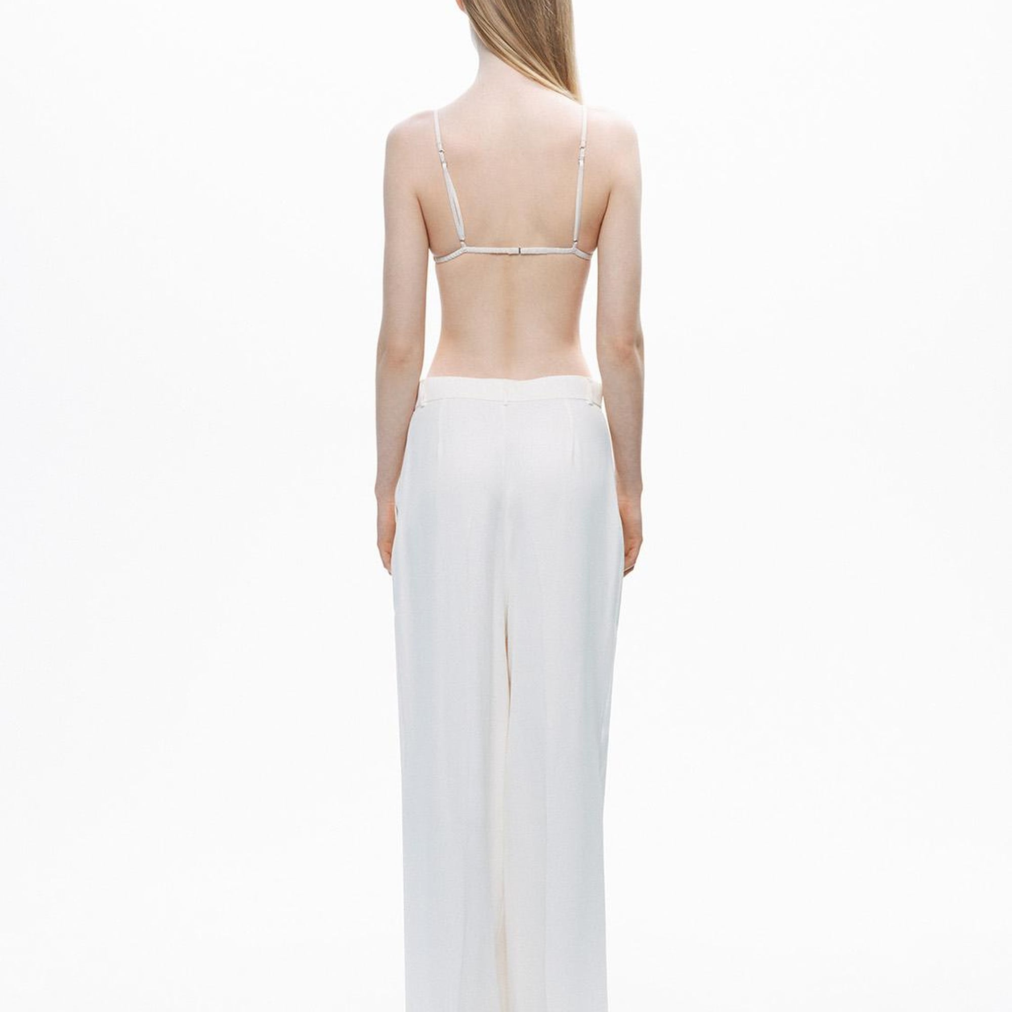 Asimetrik Pat Detaylı Pantolon