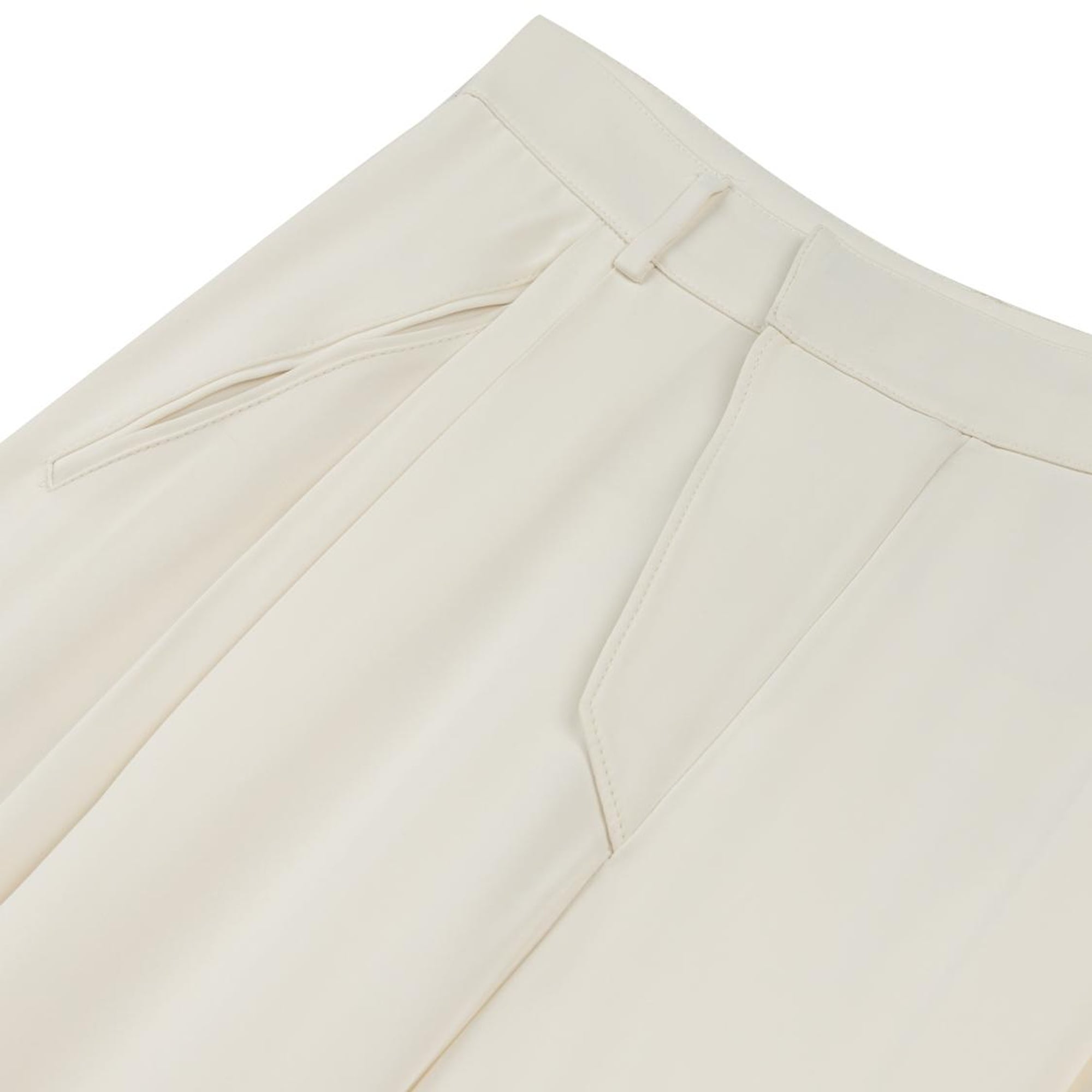 Asimetrik Pat Detaylı Pantolon