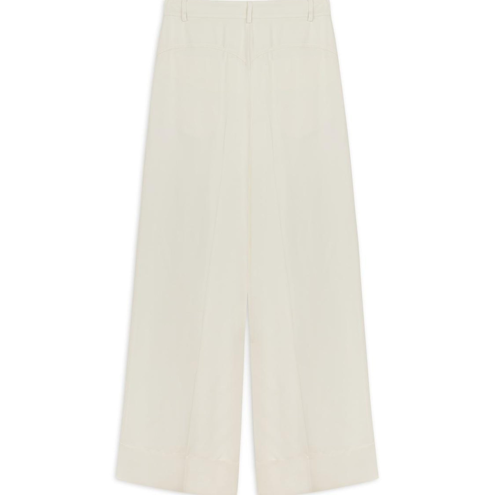 Asimetrik Pat Detaylı Pantolon