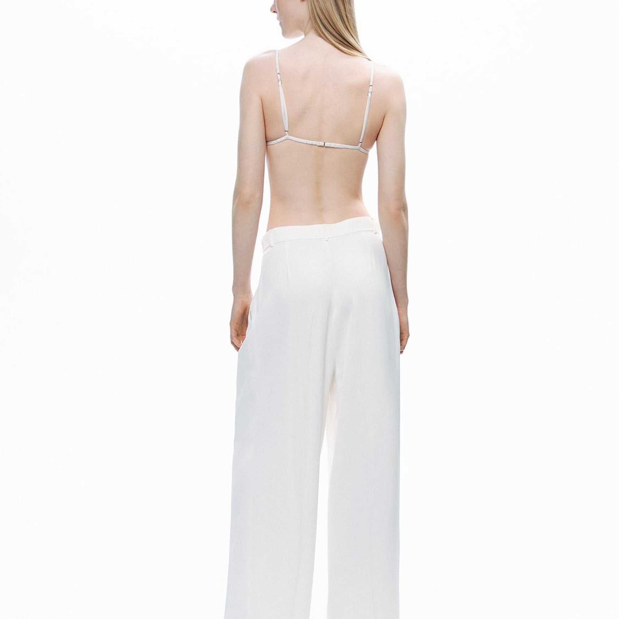 Asimetrik Pat Detaylı Pantolon