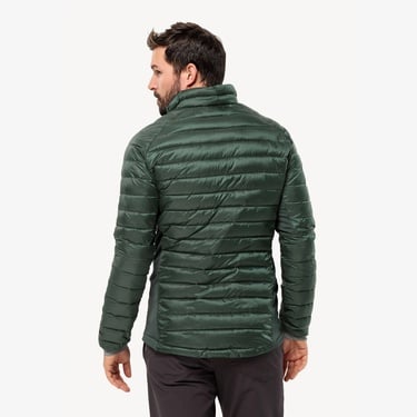  Jack Wolfskin Routeburn Pro Insulated Erkek Yeşil Outdoor Mont