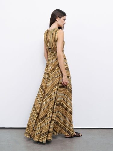  Pencere Detaylı Elbise