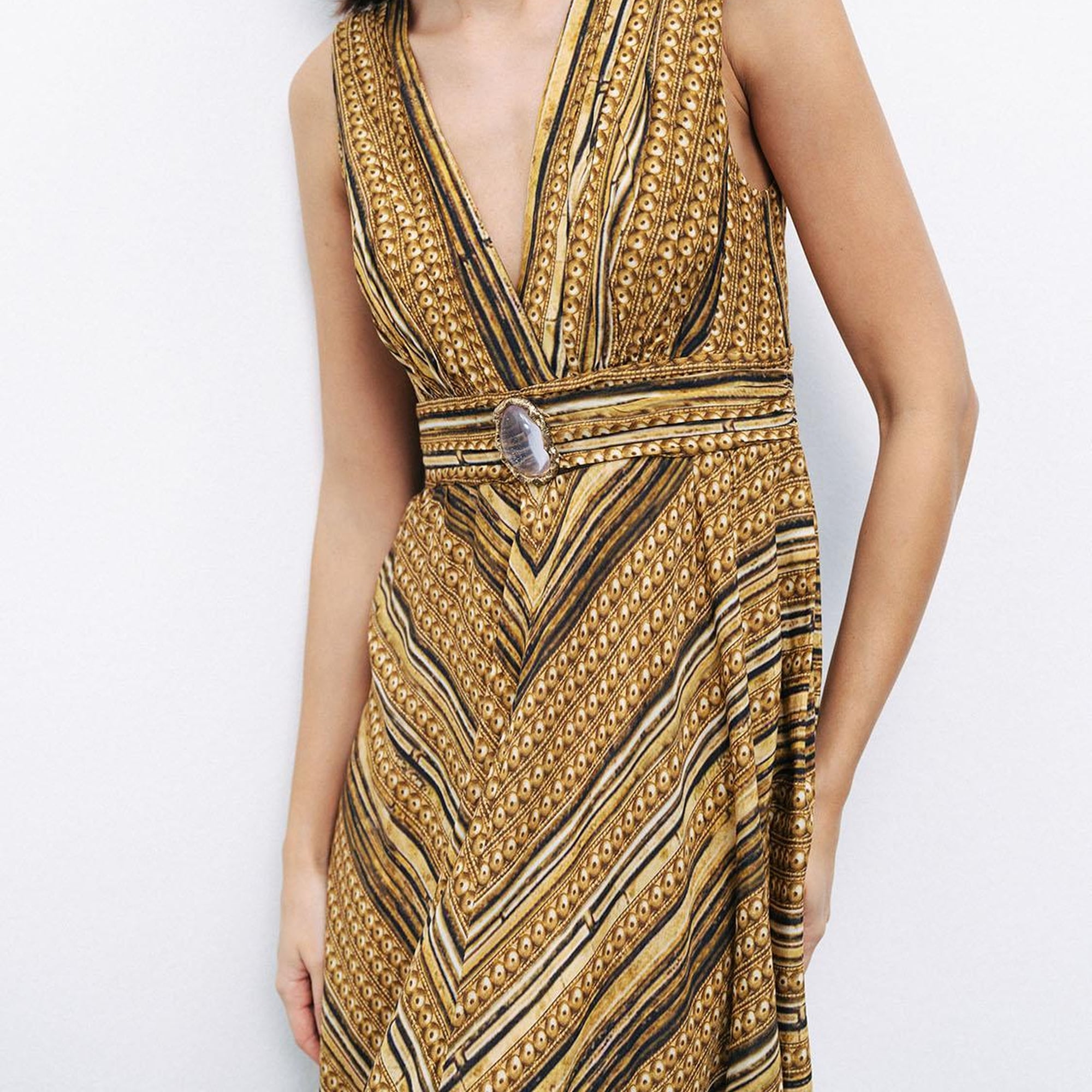 Pencere Detaylı Elbise