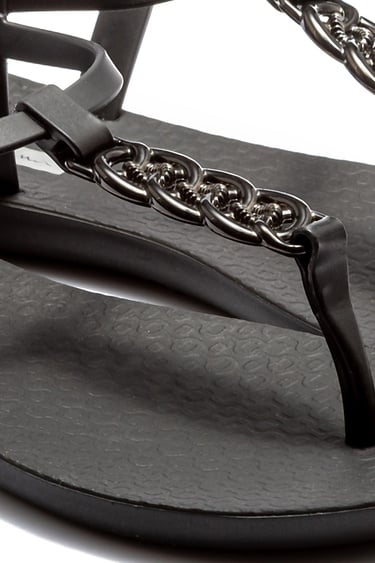  Class Chain Kadın Sandalet Siyah 35/42