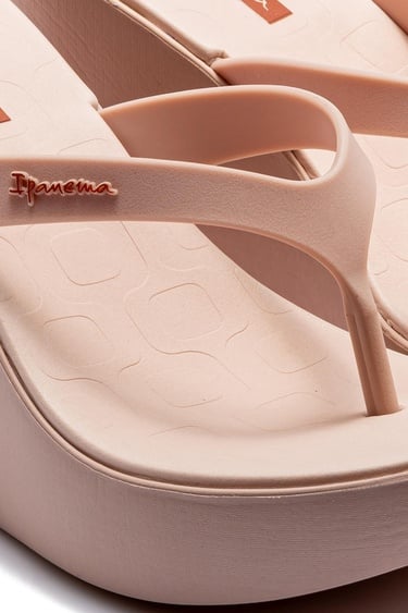  High Fashion Fem Kadın Parmak Arası Terlik Pembe 35/40