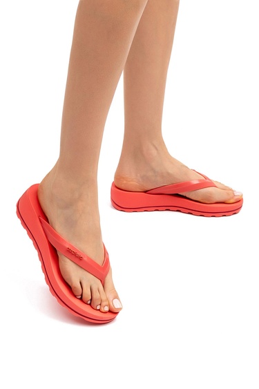  Fabi Line Kadın Parmak Arası Terlik Kırmızı 35/40