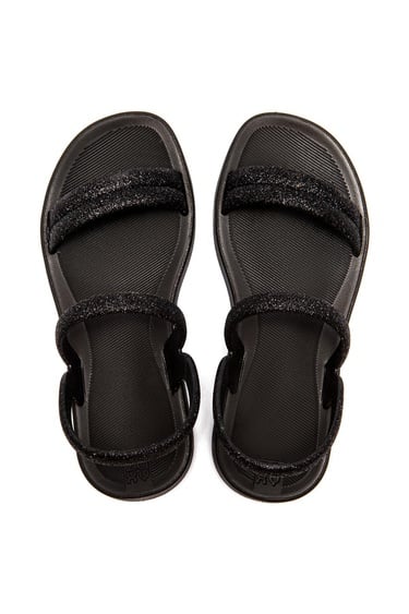  Glitter Sand Kadın Sandalet Siyah 35/40