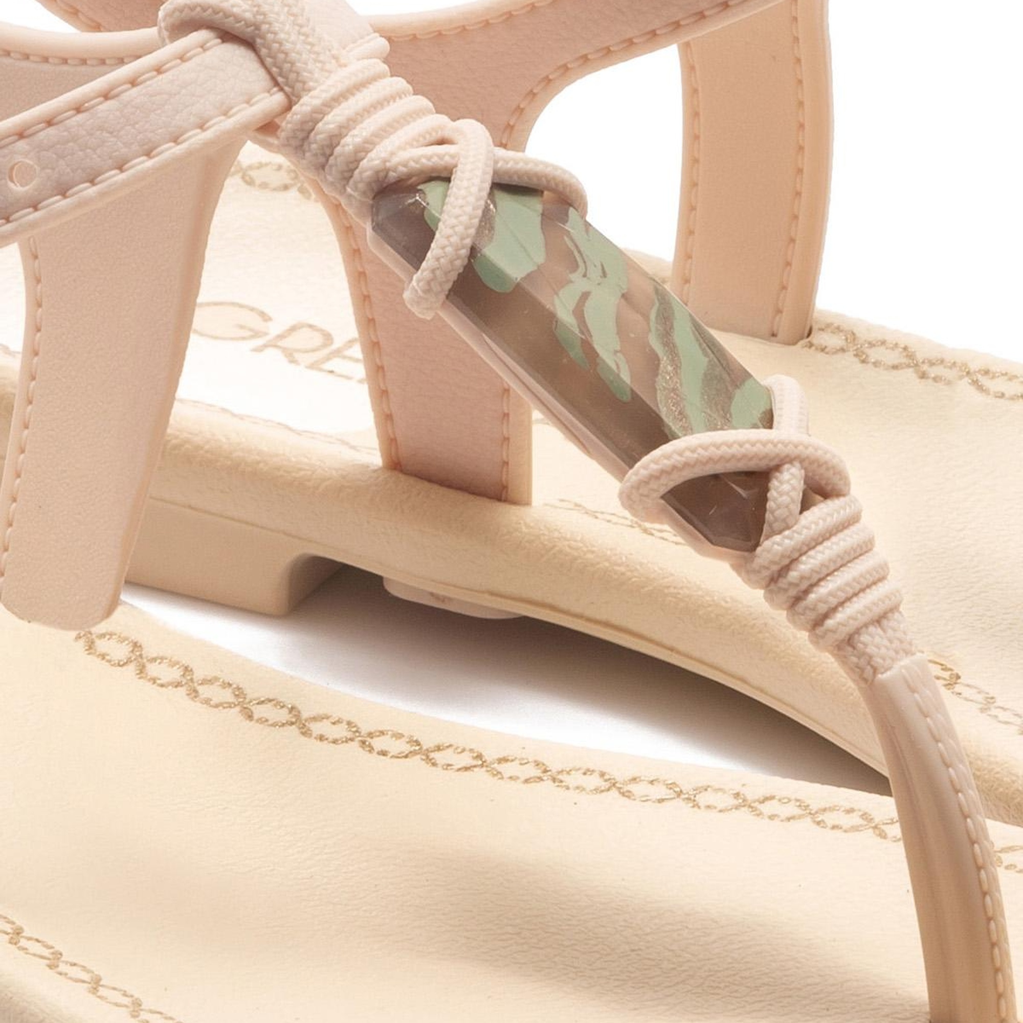 Cacau Rustıca Kadın Parmak Arası Sandalet Beyaz 35/40