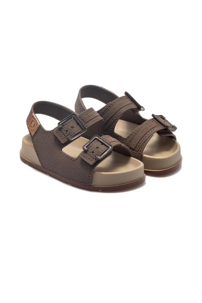  Mılao Slide Çocuk Sandalet Bej 19/26