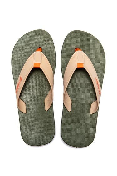  Impulse Thong Erkek Parmak Arası Terlik Yeşil-Bej 39/46