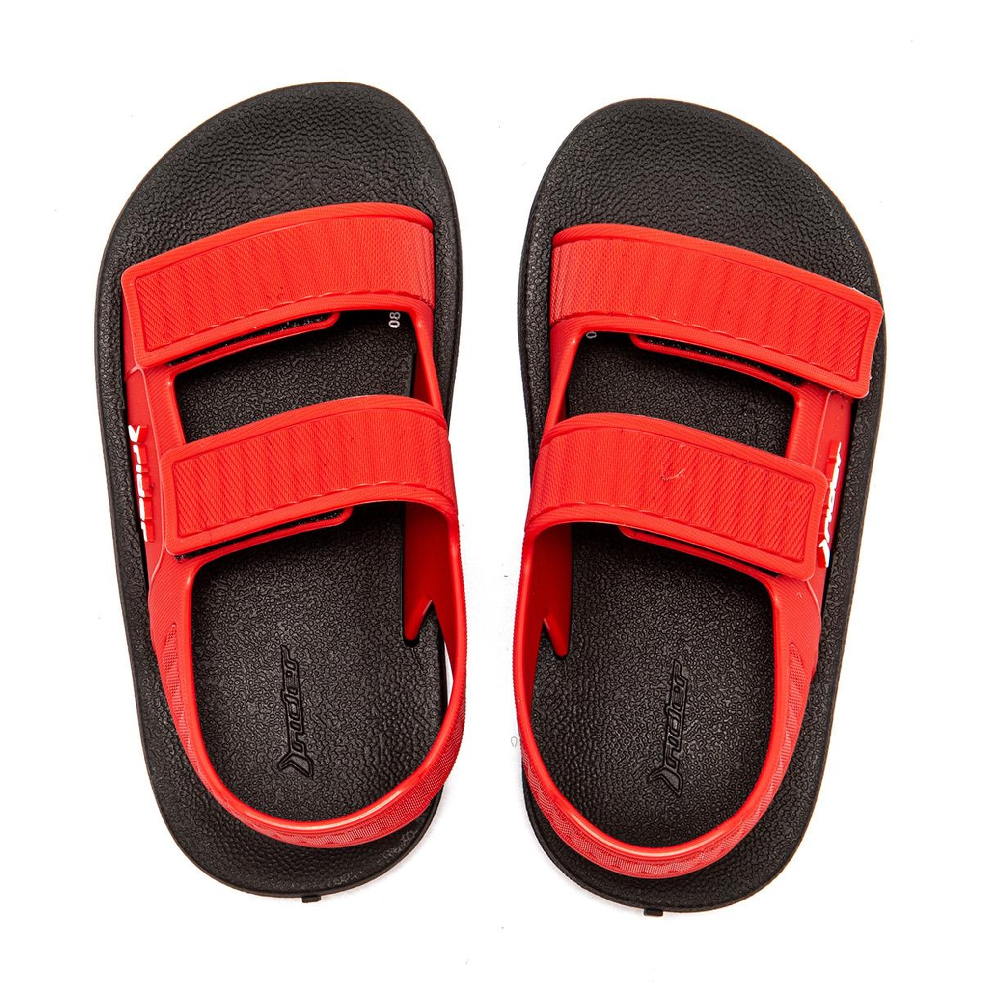 Street Çocuk Sandalet Siyah-Kırmızı 19/27