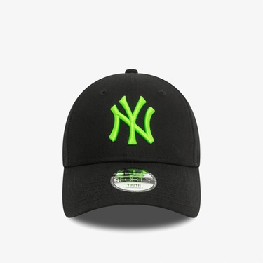  New Era CHYT Neon 9Forty Çocuk Siyah Şapka