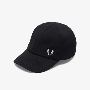  Fred Perry Pique Unisex Siyah Şapka