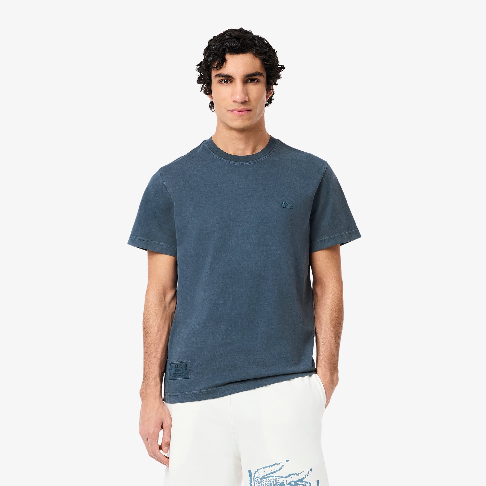  Erkek Regular Fit Bisiklet Yaka Lacivert T-Shirt