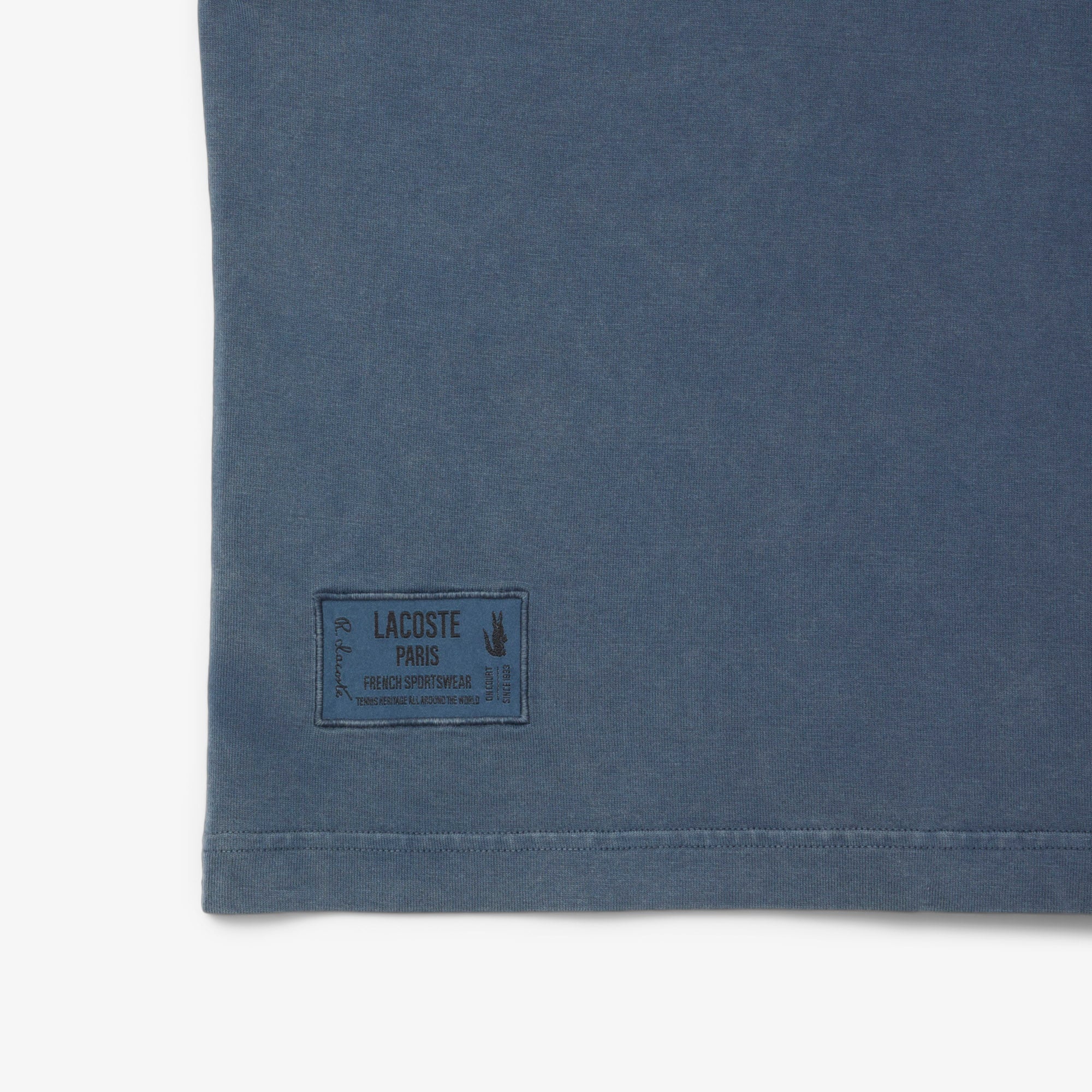 Lacoste Erkek Regular Fit Bisiklet Yaka Lacivert T-Shirt