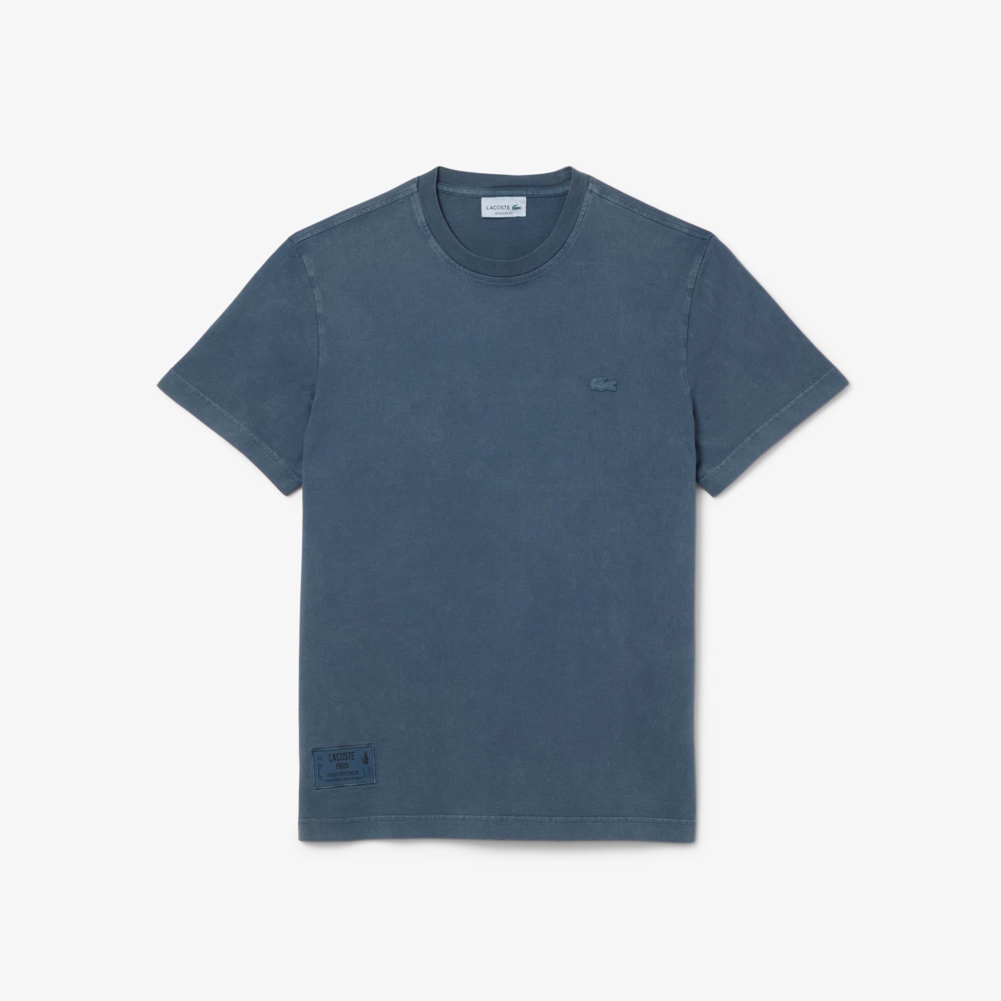 Lacoste Erkek Regular Fit Bisiklet Yaka Lacivert T-Shirt